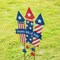 Set of 2 30"H Patriotic/ Americana Firecracker Yard Stake or Wall Décor (KD, Two Function)